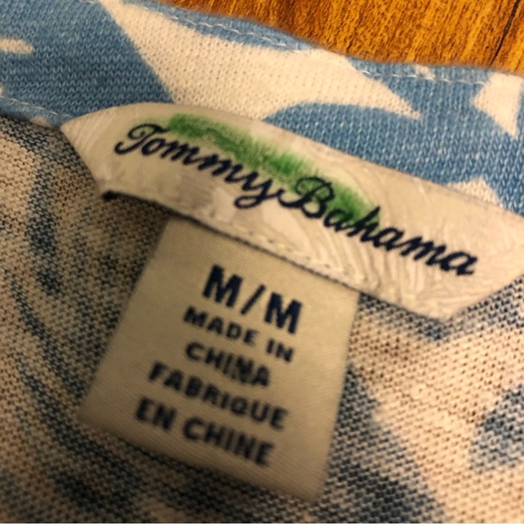 Tommy Bahama Women's Frond Of A Frond Linen T-Shirt size medium - Picture 7 of 8